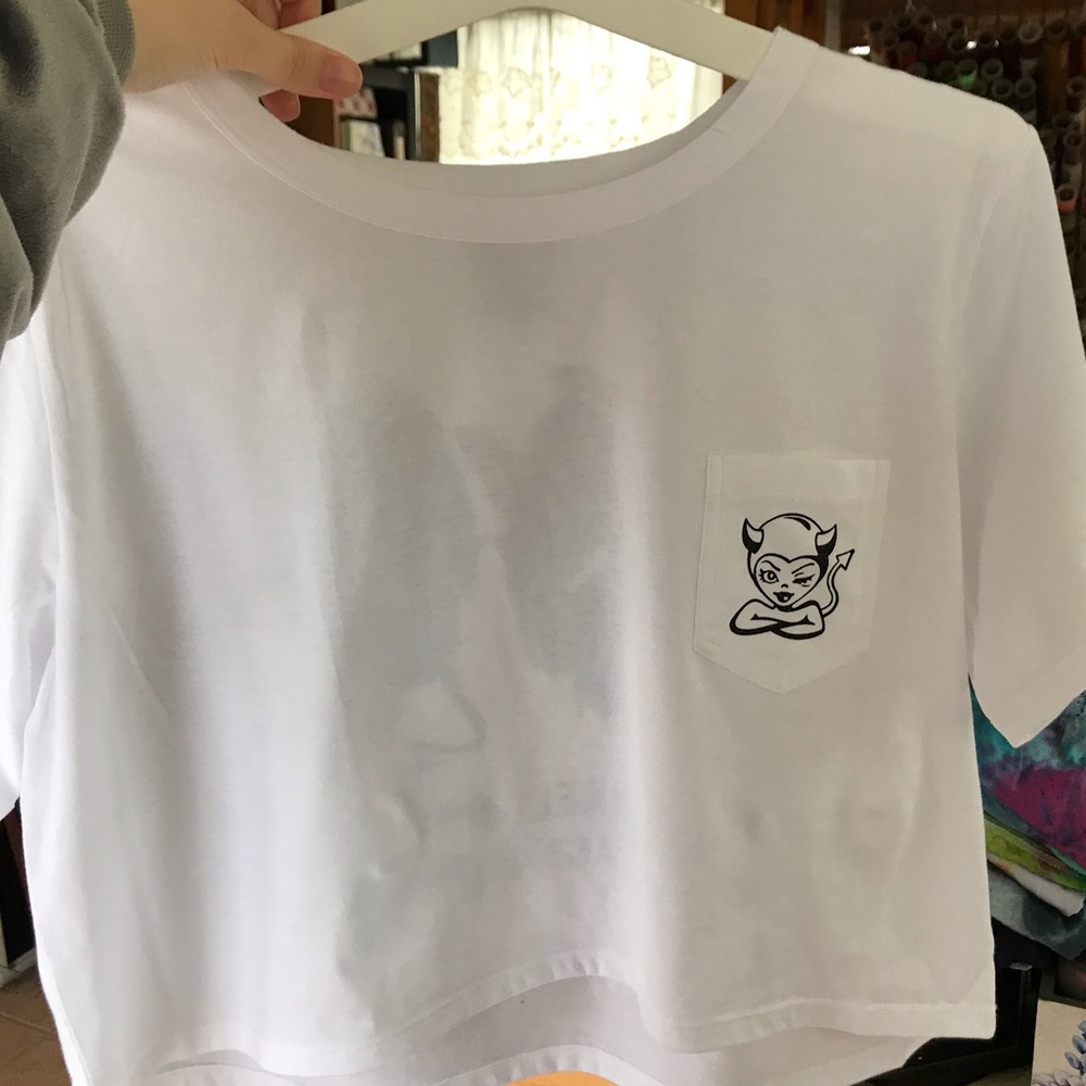 Girl devil tee shirt - Picture 2 of 3